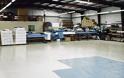 Dome and liner layout floor