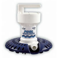 Automatic pool cover pump with a garden-hose connection