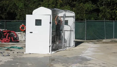 Setting up the the Airlock Entry System