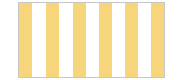 Tan-and-white striped dome roof pattern