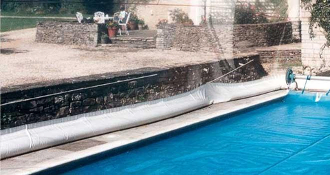 Water Tube Anchoring sample for a Pool Dome