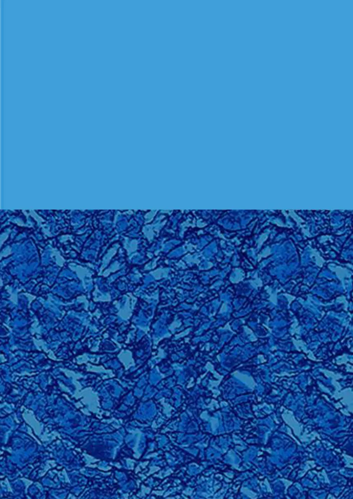 Half Print Blue/Blue Stardust