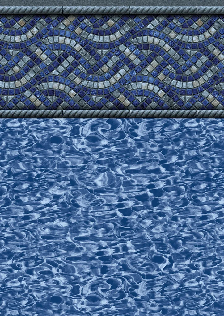 Newport above-ground pool liner pattern