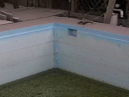 Pool Liner Retrofit 3: Before