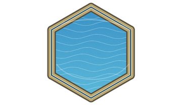 Hexagon inground pool shape diagram
