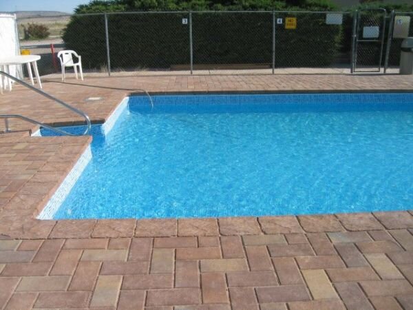Completed pool ready to use!