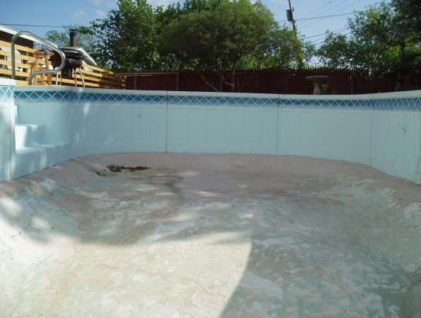 Pool Liner Retrofit 2: Before