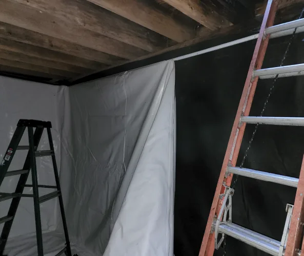 Concrete tank — Liner Install, photo 2